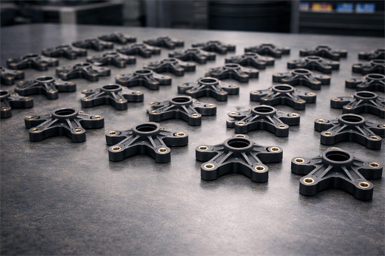 Fabrication répétée de pièces imprimées en 3D en petite série