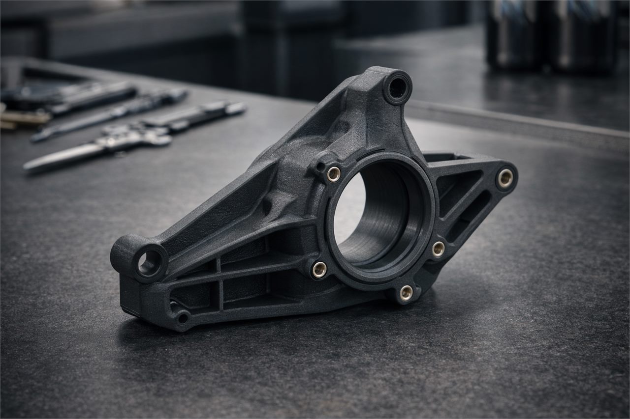 Pièce imprimée en 3D montrant la précision de fabrication NOVOFORM 3D